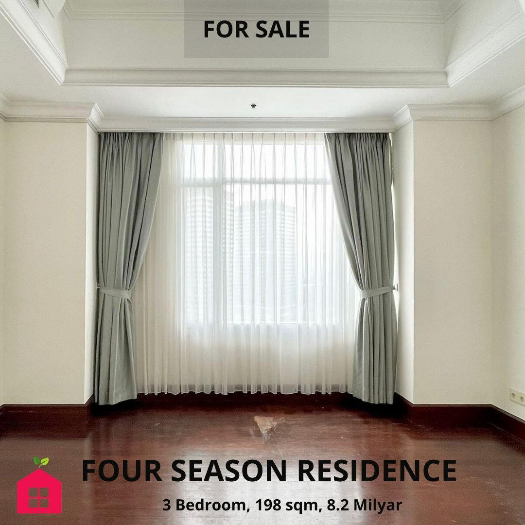 For Sale Apartment Four Season Residence Jakarta Selatan
